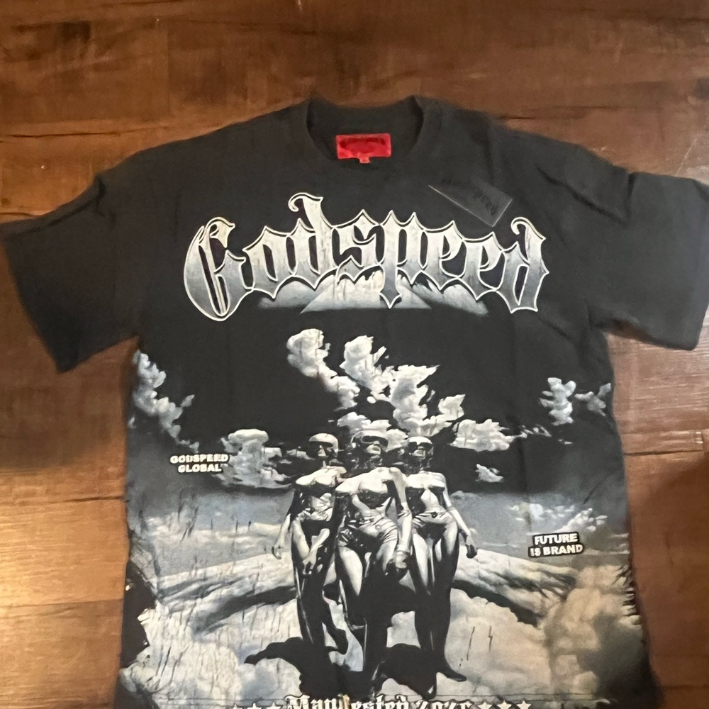 Black Graphic Tee